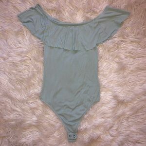 Off the shoulder bodysuit
